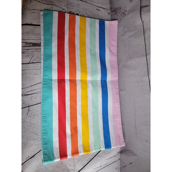 DISNEY Table Runner Rainbow Multicolor Spring Mickey Mouse Silhouette 48 In Long - Picture 3 of 6